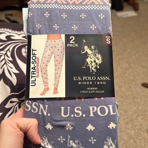 Polo 2 packs size small sleep Joggers